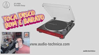 Toca-discos bom e barato? Minha indicação honesta: AT-LP60X. O seu primeiro toca-discos!